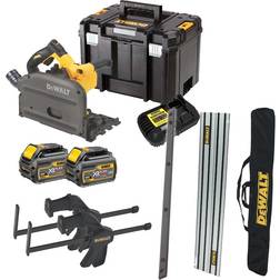Dewalt DCS520 54V XR Brushless Plunge Saw 2x 1.5m