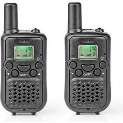 Nedis Walkie-Talkie Set 2 Handenheter Upp Till 5 km 8 PTT VOX