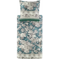 Bassetti Bäddset Boboli V1 Vintergrön Dubbel Påslakan Grön (220x220cm)