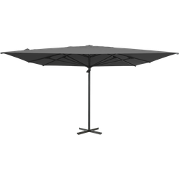 Brafab Mozzo Parasol 400x400 cm Grå/Antracit 400cm