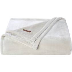 Columbia Plush Throw O/S - Blankets Beige (152x127cm)