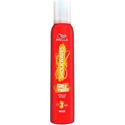 Wella shockwaves curls & waves mousse 200ml