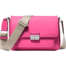 Michael Kors Bradshaw Medium Leather Messenger Bag - Pink