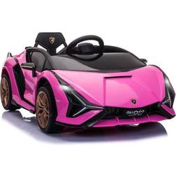 Homcom Lamborghini Sian 12V Pink