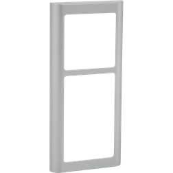 Schneider Electric Lk Fuga Soft Designramme 2,5 Modul, Stålmetallic