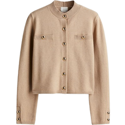 H&M Cardigan Mit Knöpfen - Beige
