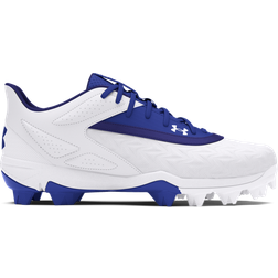Under Armour Boys Leadoff Low RM JR 3.0 Boys' Grade School Baseball Shoes Royal/White/Royal 05.0