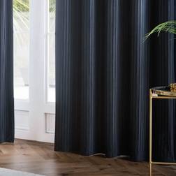 Paoletti Corinthian Eyelet Curtains 66cm Width x 229cm Drop