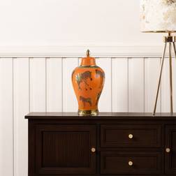 Mercer41 Elledge Jar Orange 48.5cm H x 25cm W x 25cm D Vase