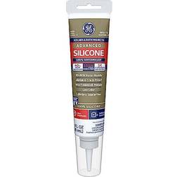GE Advanced Silicone Caulk 2.8 fl oz Tube 1pcs