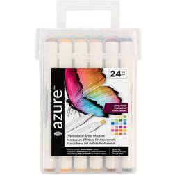 Royal & Langnickel Azure Dual Tip Markers Set of 24