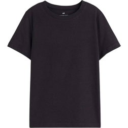 H&M & Cotton T-shirt Black