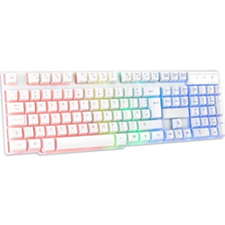 Orzly Keyboard white RGB USB Rainbow