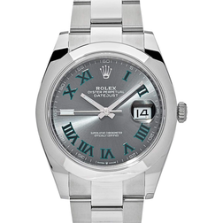 Rolex 2024 Datejust 41mm Sapphire Crystal Stainless Steel