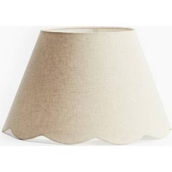 H&M Large Canvas Lampshade - Beige Shade ∅ 42cm