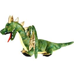 Den Goda Fen Grön Drake Mjukisdjur