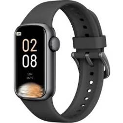 INF Smartwatch Med EKG Puls Blodtryk Søvnovervågning Skridttæller Sort