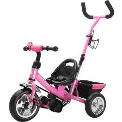 Spielwerk Kids Trike Free Angel Pink Metal with Parent Handle