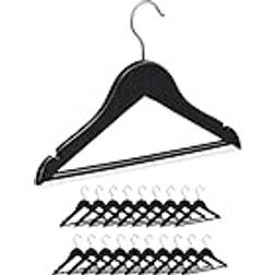 Relaxdays Wooden Kids's Coat Hanger Set of 20