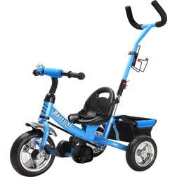 Spielwerk Kids Trike Raceline Blue Metal with Parent Handle