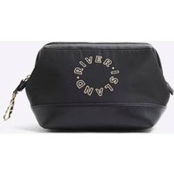 River Island Womens Black Ri Makeup Bag - Black