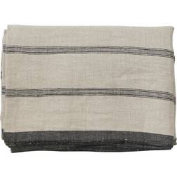 Tell Me More Thea 145x330 cm Denim Stripe Bordsduk Beige