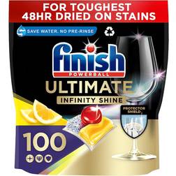 Finish Ultimate Infinity Shine Dishwasher Tablets 100 pcs