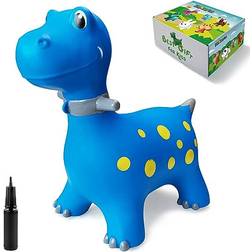 HotMax Dinosaur Bouncy Horse Inflatable Bouncy Animals Hopper