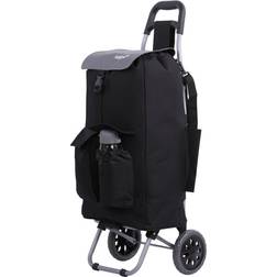 Hoppa Fully Insulated Lightweight 2022 Model 2 Wheeled Shopping Trolley Bag - 95cm