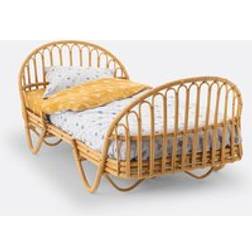 LA REDOUTE INTERIEURS Malu Vintage Rattan Child Bed 90 x 190 cm