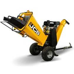 JCB 100mm 4 Heavy-Duty Petrol Wood Chipper 7.5hp 224cc 4-Stroke