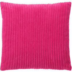Åhléns Home Ribbad Kudde SOFTA 45x45 cm Kuddar Rosa Komplett dekorationskudde (45x45cm)