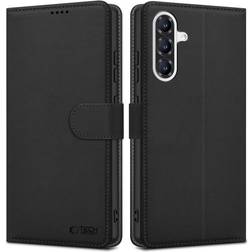 Tech-Protect Galaxy A56 5G Fodral Läder Matt Svart