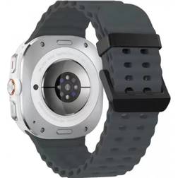 INF Samsung Watch 7 Ultra Silikon-Uhrenarmband Dunkelgrau