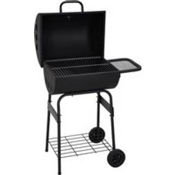 Living and Home Portable Charcoal BBQ Grill Black One Size
