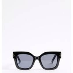 River Island Cat Eye Sunglasses - Black