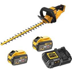 Dewalt DCMHT573X2 XR 65cm Garden Hedge Trimmer 31mm Capacity Flexvolt 54v 2x9ah