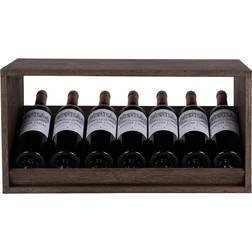Caverack Half Andino 7 Flasker Røget Egetræ Vinreol 60x30cm
