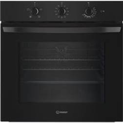 Indesit Click&Clean IO 233 B UK Built In Electric Single Oven Black
