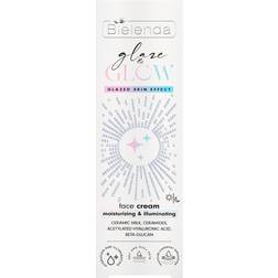 Bielenda Glaze & Glow Face Cream Moisturizing Illuminating Ceramic Milk 50ml