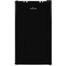 Willow Freestanding Under Counter Larder Fridge with Chiller Box Black