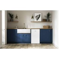 Willow Freestanding Under Counter Larder Fridge with Chiller Box White