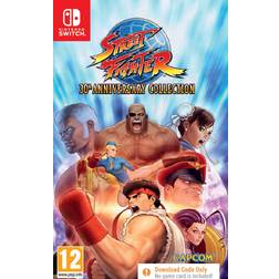 Street Fighter 30th Anniversary Collection Code in a Box Nintendo Switch