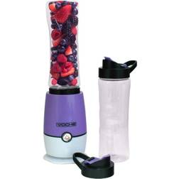 Tooltime Multi Blender Fruit Smoothie Maker with 2 Sports Bottles Purple Shake and Take