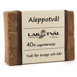 Lagertvål Traditionell Aleppotvål 90 gr 40% Lagerbärsolja 90g