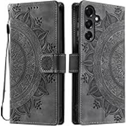 MTK Samsung Galaxy A26 Plånboksfodral Mandala Blommönster