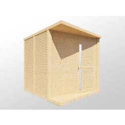 Dancover Redskabsskur Haveskur i Træ 2,34x2,97x2,27m Natur (Areal )