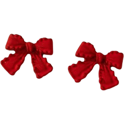 Shein 2pcs/set Bow Stud Earrings
