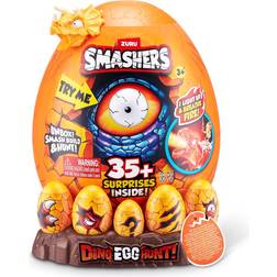 Zuru Smashers Dino Egg Hunt Light-Up Fire Breathing Dinosaur Themed Treasure Hunt Toy