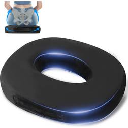 SinLaw Ortopedisk Sittdyna Rund Ergonomisk Svanskoskudde Ergonomisk kudde (36x30cm)